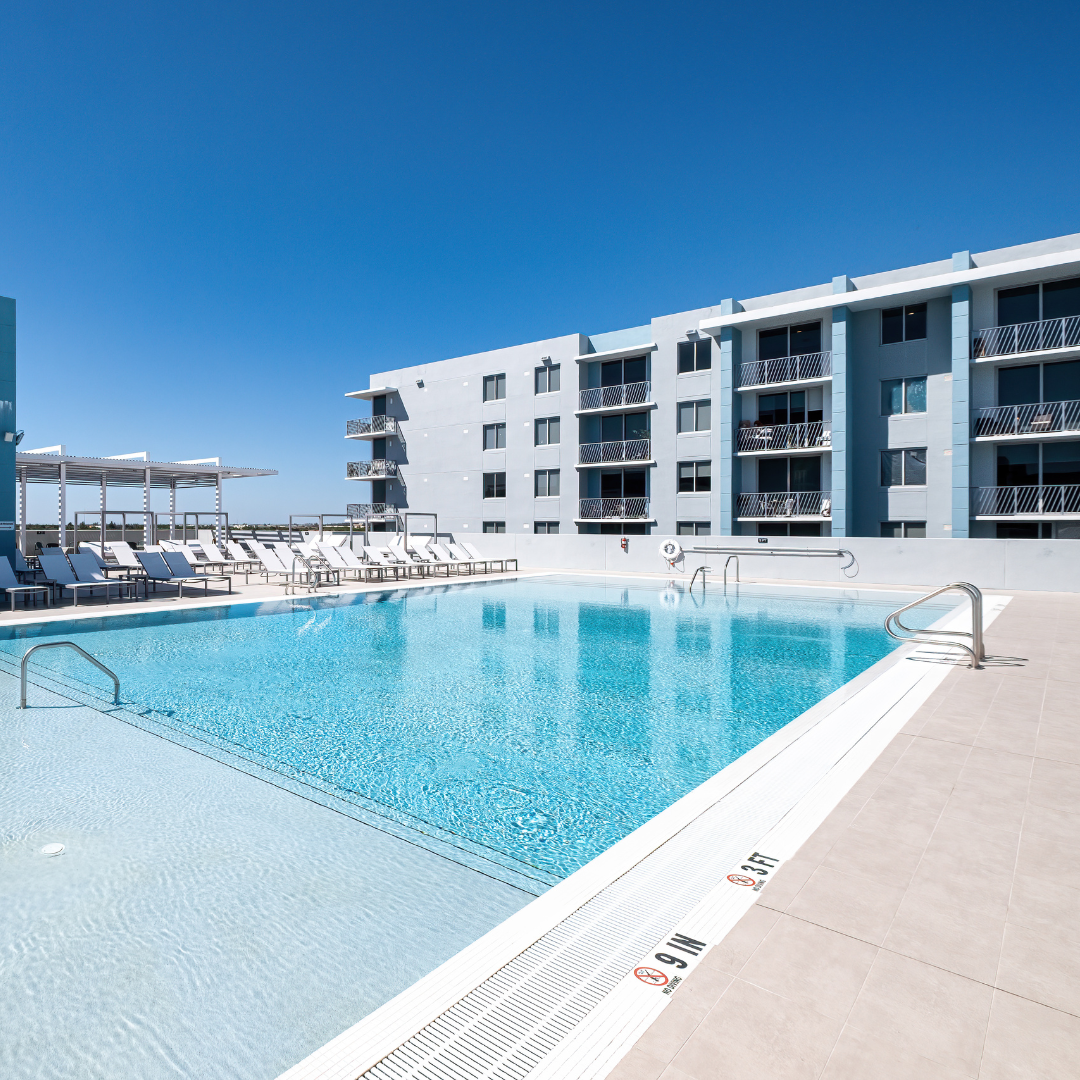 Sanctuary Doral luxury courtyard