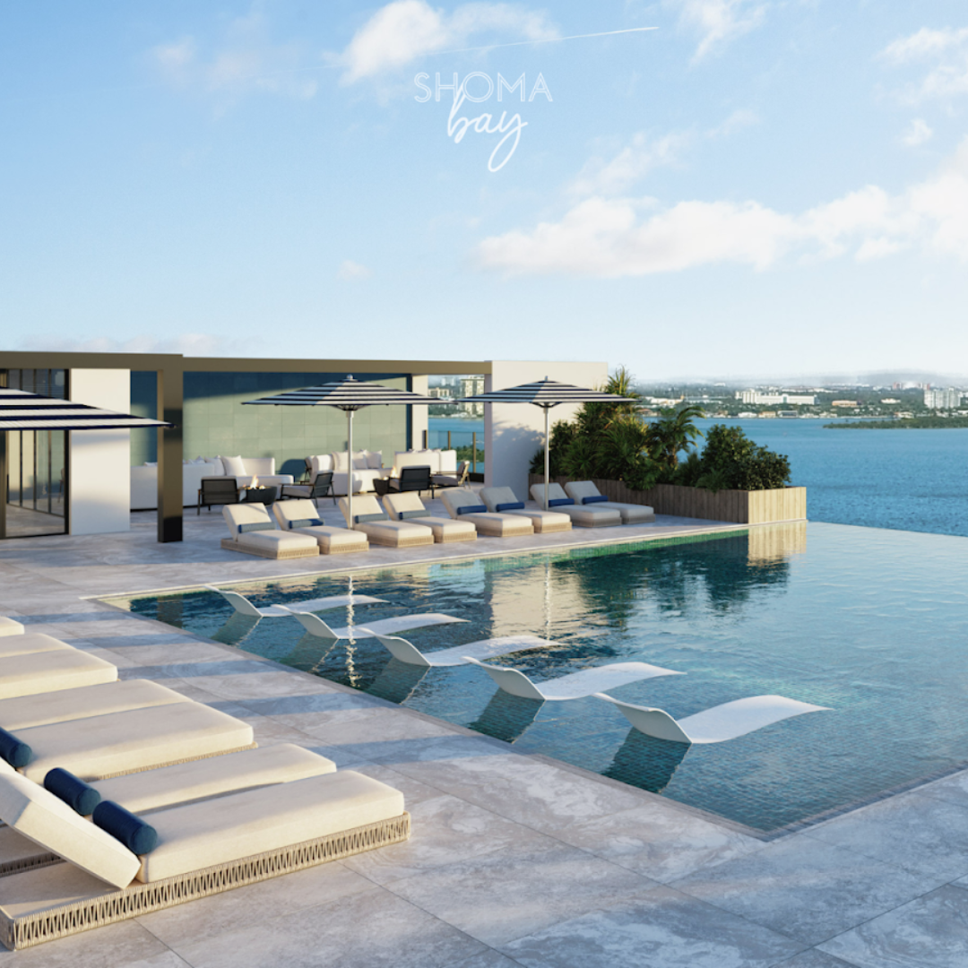 Shoma Village luxury apartment community with pool